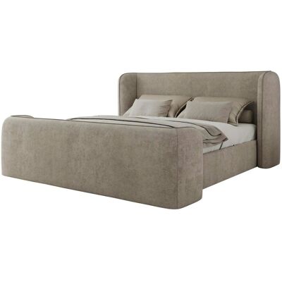Höffner Polsterbett mit Lattenrost Emora Classic Duo ¦ beige ¦ Maße (cm): B: 183 H: 111 Höffner Polsterbett mit Lattenrost Emora Classic Duo ¦ beige ¦ Maße (cm): B: 183 H: 111