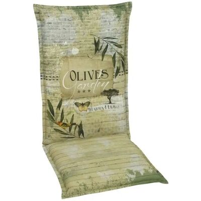 GO-DE Auflage Olives ¦ grün ¦ Maße (cm): B: 50 H: 7 GO-DE Auflage Olives ¦ grün ¦ Maße (cm): B: 50 H: 7