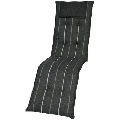 GO-DE Wendeauflage Lines ¦ grau ¦ Maße (cm): B: 50 H: 7 GO-DE Wendeauflage Lines ¦ grau ¦ Maße (cm): B: 50 H: 7