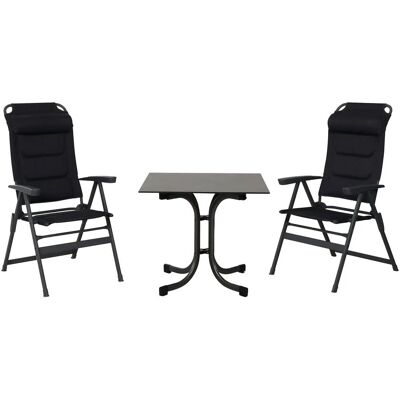 Siena Garden Camping-Set 3-teilig PREMIUM ¦ grau Siena Garden Camping-Set 3-teilig PREMIUM ¦ grau