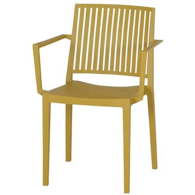 Siena Garden - Gartenstuhl Kunststoff Gelb Lane - Gelb - 57x80x56 - Garden chair Siena Garden - Gartenstuhl Kunststoff Gelb Lane - Gelb - 57x80x56 - Garden chair