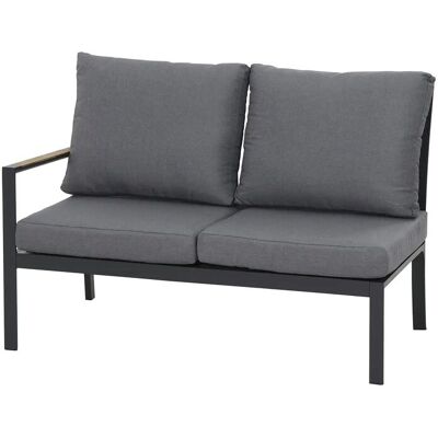 Siena Garden Gartensofa 2-Sitzer Londra ¦ grau ¦ Maße (cm): B: 124,5 H: 87,5 T: Siena Garden Gartensofa 2-Sitzer Londra ¦ grau ¦ Maße (cm): B: 124,5 H: 87,5 T: