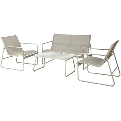 Höffner Lounge-Set Lounge-Set ¦ beige Höffner Lounge-Set Lounge-Set ¦ beige