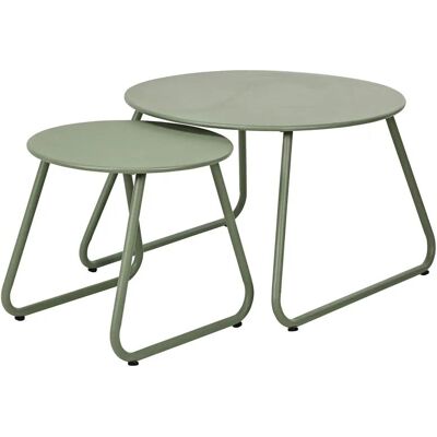 Höffner Beistelltisch-Set Beistelltisch ¦ grün Höffner Beistelltisch-Set Beistelltisch ¦ grün