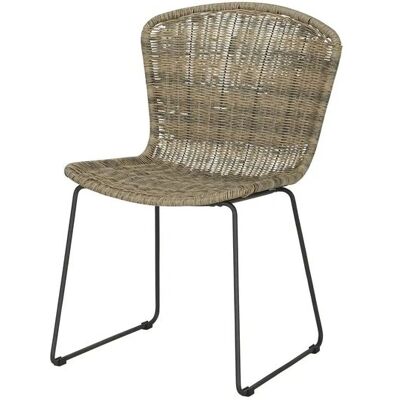 Höffner Rattanstuhl Jonna ¦ braun ¦ Maße (cm): B: 53 H: 83 T: 60.0 Höffner Rattanstuhl Jonna ¦ braun ¦ Maße (cm): B: 53 H: 83 T: 60.0