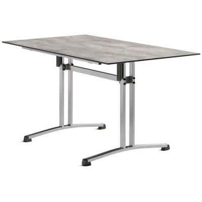 Sieger Gastro-Tisch Polytec Platte ¦ grau ¦ Maße (cm): B: 140 H: 73 Sieger Gastro-Tisch Polytec Platte ¦ grau ¦ Maße (cm): B: 140 H: 73