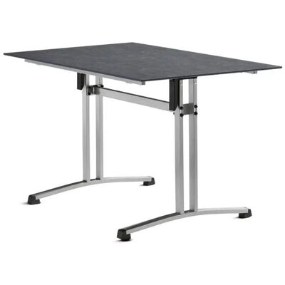 Sieger Gastro-Tisch Polytec Platte ¦ grau ¦ Maße (cm): B: 120 H: 73 Sieger Gastro-Tisch Polytec Platte ¦ grau ¦ Maße (cm): B: 120 H: 73