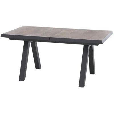 Siena Garden Ausziehtisch Tirana ¦ schwarz ¦ Maße (cm): B: 90 H: 76 Siena Garden Ausziehtisch Tirana ¦ schwarz ¦ Maße (cm): B: 90 H: 76