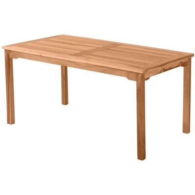 Höffner Gartentisch ¦ holzfarben ¦ Maße (cm): B: 150 H: 75 Höffner Gartentisch ¦ holzfarben ¦ Maße (cm): B: 150 H: 75