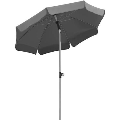 Schneider Schirme Sonnenschirm Locarno ¦ grau ¦ Maße (cm): H: 220 Ø: 150 Schneider Schirme Sonnenschirm Locarno ¦ grau ¦ Maße (cm): H: 220 Ø: 150