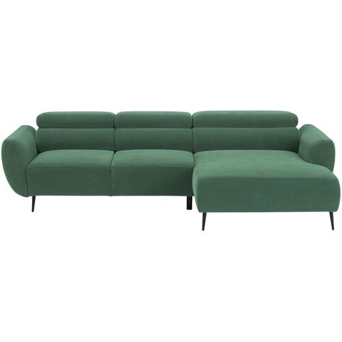 switch Ecksofa  Allisson ¦ grün ¦ Maße (cm): B: 277 H: 98 T: 174.0