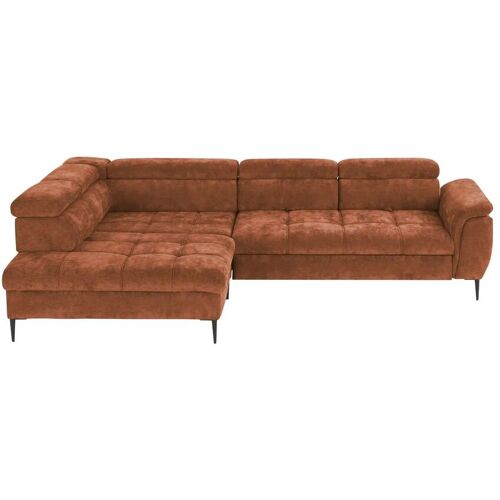switch Ecksofa  Denver ¦ kupfer ¦ Maße (cm): B: 290 H: 94 T: 217.0