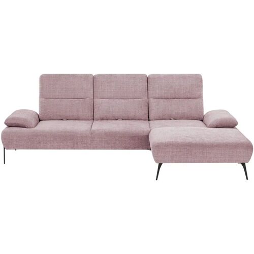 switch Ecksofa  Cesar ¦ rosa/pink ¦ Maße (cm): B: 288 H: 102 T: 183.0