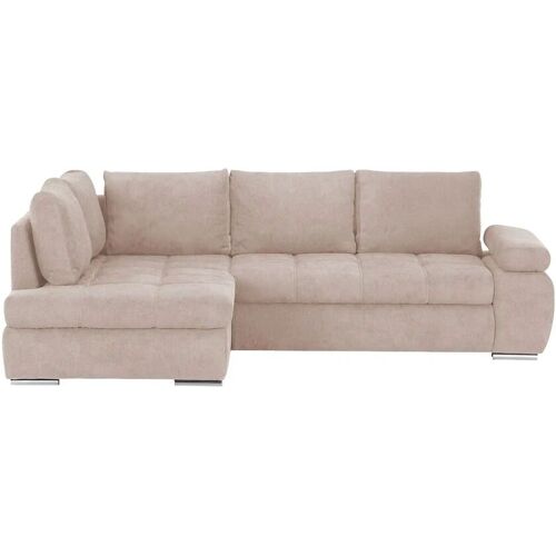 switch Ecksofa  Sky ¦ rosa/pink ¦ Maße (cm): B: 265 H: 89 T: 175.0