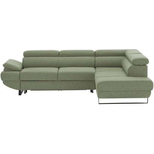 switch Ecksofa  Gio ¦ grün ¦ Maße (cm): B: 263 H: 88 T: 200.0