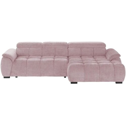 switch Ecksofa  Alvin ¦ rosa/pink ¦ Maße (cm): B: 284 H: 97 T: 168.0