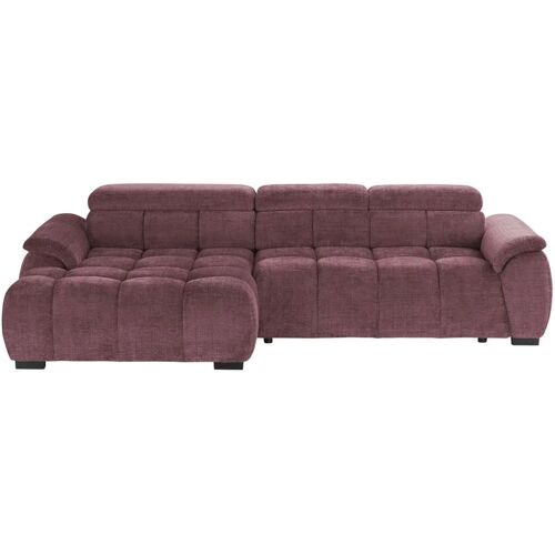 switch Ecksofa  Alvin ¦ lila/violett ¦ Maße (cm): B: 284 H: 97 T: 168.0