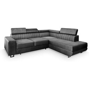 MASSENO Ecksofa mit Schlaffunktion Nola ¦ grau ¦ Maße (cm): B: 253 H: 88 MASSENO Ecksofa mit Schlaffunktion Nola ¦ grau ¦ Maße (cm): B: 253 H: 88