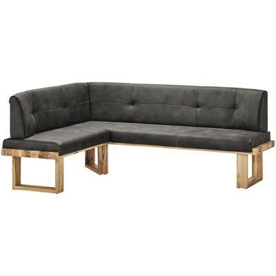 Woodford Eckbank massiv Alina ¦ grau ¦ Maße (cm): B: 225 H: 88 T: 155.0 Woodford Eckbank massiv Alina ¦ grau ¦ Maße (cm): B: 225 H: 88 T: 155.0