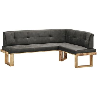 Woodford Eckbank massiv Alina ¦ grau ¦ Maße (cm): B: 225 H: 88 T: 155.0 Woodford Eckbank massiv Alina ¦ grau ¦ Maße (cm): B: 225 H: 88 T: 155.0