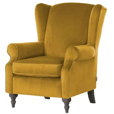 Höffner Ohrensessel Cozy ¦ gelb ¦ Maße (cm): B: 83 H: 102 T: 87.0 Höffner Ohrensessel Cozy ¦ gelb ¦ Maße (cm): B: 83 H: 102 T: 87.0