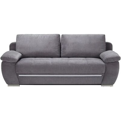 Bobb Schlafsofa Farella LED ¦ grau ¦ Maße (cm): B: 209 H: 88 T: 104.0 Bobb Schlafsofa Farella LED ¦ grau ¦ Maße (cm): B: 209 H: 88 T: 104.0