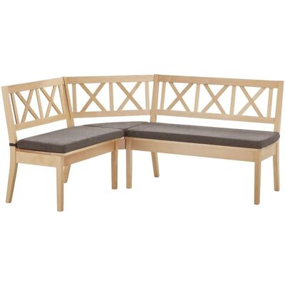 Woodford Eckbank massiv Olivia ¦ braun ¦ Maße (cm): H: 90 Woodford Eckbank massiv Olivia ¦ braun ¦ Maße (cm): H: 90