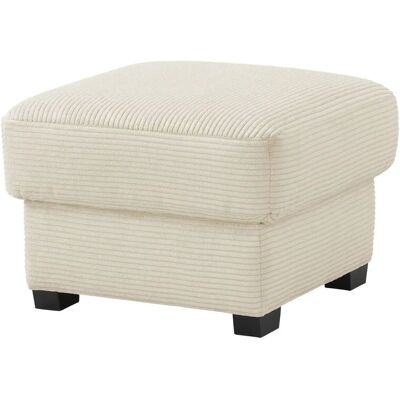 Bobb Hocker mit Boxspringpolsterung Lisa de Luxe ¦ creme ¦ Maße (cm): B: 61 H: Bobb Hocker mit Boxspringpolsterung Lisa de Luxe ¦ creme ¦ Maße (cm): B: 61 H: