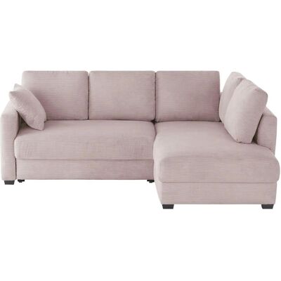 Bobb Ecksofa mit Boxspringpolsterung Lisa de Luxe ¦ rosa/pink ¦ Maße (cm): B: Bobb Ecksofa mit Boxspringpolsterung Lisa de Luxe ¦ rosa/pink ¦ Maße (cm): B:
