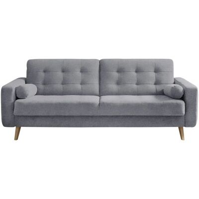 Höffner Schlafsofa mit Bettkasten Fjord ¦ grau ¦ Maße (cm): B: 226 H: 88 T: 90.0 Höffner Schlafsofa mit Bettkasten Fjord ¦ grau ¦ Maße (cm): B: 226 H: 88 T: 90.0