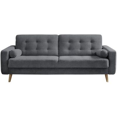 Höffner Schlafsofa mit Bettkasten Fjord ¦ grau ¦ Maße (cm): B: 226 H: 88 T: 90.0 Höffner Schlafsofa mit Bettkasten Fjord ¦ grau ¦ Maße (cm): B: 226 H: 88 T: 90.0