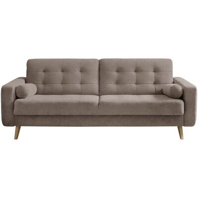 Höffner Schlafsofa mit Bettkasten Fjord ¦ beige ¦ Maße (cm): B: 226 H: 88 T: 90.0 Höffner Schlafsofa mit Bettkasten Fjord ¦ beige ¦ Maße (cm): B: 226 H: 88 T: 90.0
