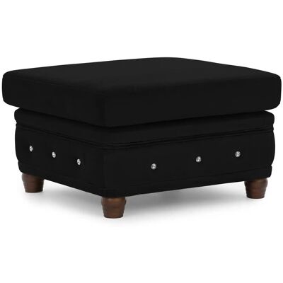 S-STYLE Chesterfield Hocker Cleo Blink ¦ schwarz ¦ Maße (cm): B: 75 H: 45 S-STYLE Chesterfield Hocker Cleo Blink ¦ schwarz ¦ Maße (cm): B: 75 H: 45