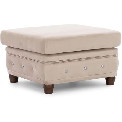 S-STYLE Chesterfield Hocker Cleo Blink ¦ beige ¦ Maße (cm): B: 75 H: 45 S-STYLE Chesterfield Hocker Cleo Blink ¦ beige ¦ Maße (cm): B: 75 H: 45
