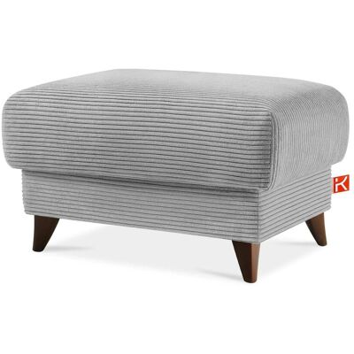 KONSIMO Hocker Gustavo II ¦ grau ¦ Maße (cm): B: 92 H: 48 KONSIMO Hocker Gustavo II ¦ grau ¦ Maße (cm): B: 92 H: 48