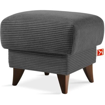 KONSIMO Hocker Gustavo II ¦ grau ¦ Maße (cm): B: 53 H: 49 KONSIMO Hocker Gustavo II ¦ grau ¦ Maße (cm): B: 53 H: 49