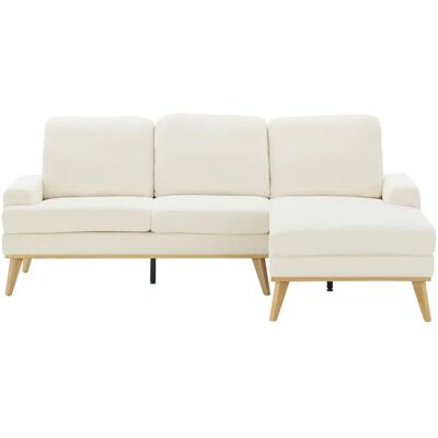 Höffner Ecksofa Azelia ¦ creme ¦ Maße (cm): B: 225 H: 91 T: 142.0 Höffner Ecksofa Azelia ¦ creme ¦ Maße (cm): B: 225 H: 91 T: 142.0