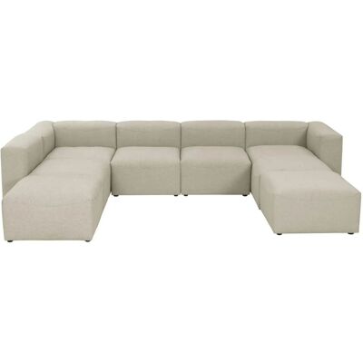 Max Winzer Wohnlandschaft Lena ¦ creme ¦ Maße (cm): B: 350 H: 73 Max Winzer Wohnlandschaft Lena ¦ creme ¦ Maße (cm): B: 350 H: 73