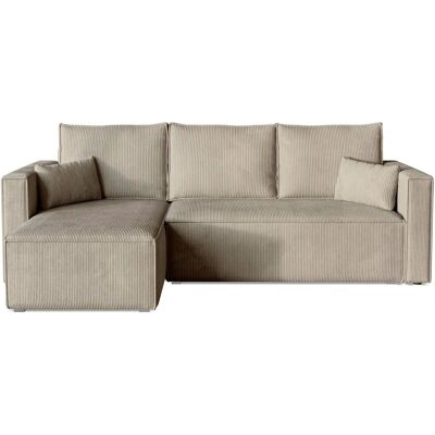Höffner Ecksofa Top ¦ beige ¦ Maße (cm): B: 230 H: 85 Höffner Ecksofa Top ¦ beige ¦ Maße (cm): B: 230 H: 85