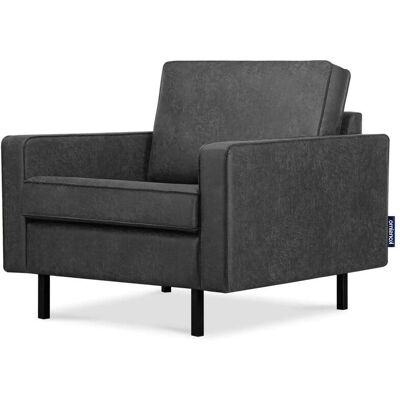 KONSIMO Leder- und Mikrofaser-Loft-Sessel - Modernes Design KONSIMO Leder- und Mikrofaser-Loft-Sessel - Modernes Design