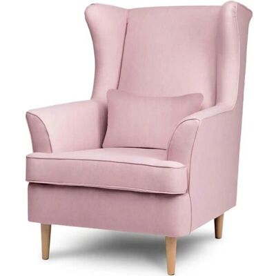KONSIMO Ohrensessel Stralis ¦ rosa/pink ¦ Maße (cm): B: 82 H: 108 KONSIMO Ohrensessel Stralis ¦ rosa/pink ¦ Maße (cm): B: 82 H: 108