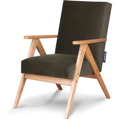 KONSIMO Naset - 60x90cm Holzfarben Sessel - Sconto KONSIMO Naset - 60x90cm Holzfarben Sessel - Sconto