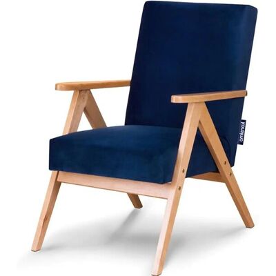 KONSIMO Naset Blau Sessel - Einzelsessel KONSIMO Naset Blau Sessel - Einzelsessel