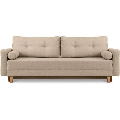 KONSIMO Einzelsofa Eriso ¦ creme ¦ Maße (cm): B: 220 H: 80 KONSIMO Einzelsofa Eriso ¦ creme ¦ Maße (cm): B: 220 H: 80