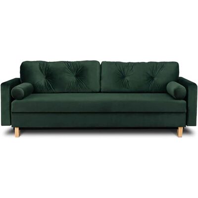 KONSIMO Einzelsofa Eriso ¦ grün ¦ Maße (cm): B: 220 H: 80 KONSIMO Einzelsofa Eriso ¦ grün ¦ Maße (cm): B: 220 H: 80