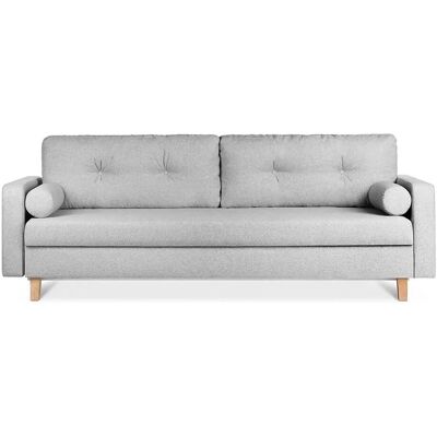 KONSIMO Einzelsofa Eriso ¦ grau ¦ Maße (cm): B: 220 H: 80 KONSIMO Einzelsofa Eriso ¦ grau ¦ Maße (cm): B: 220 H: 80