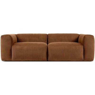 KONSIMO Einzelsofa Buffo ¦ orange ¦ Maße (cm): B: 250 H: 73 KONSIMO Einzelsofa Buffo ¦ orange ¦ Maße (cm): B: 250 H: 73