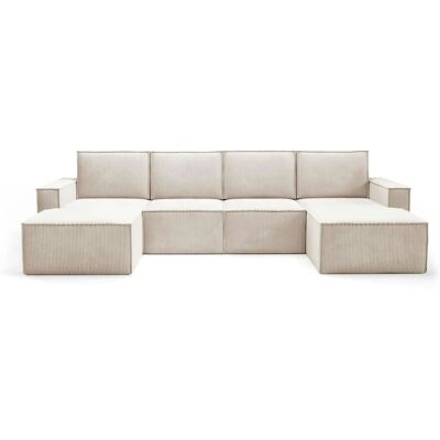 Höffner Wohnlandschaft Orto ¦ beige ¦ Maße (cm): B: 320 H: 93 Höffner Wohnlandschaft Orto ¦ beige ¦ Maße (cm): B: 320 H: 93