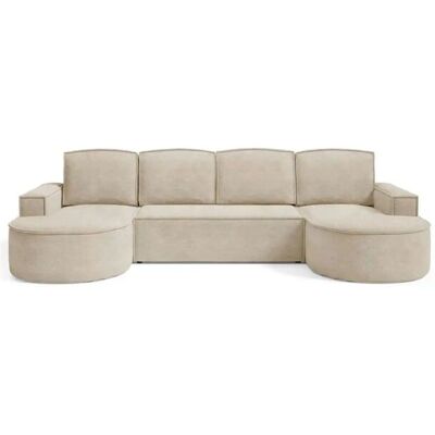 Höffner Wohnlandschaft Flow ¦ beige ¦ Maße (cm): B: 316 H: 88 Höffner Wohnlandschaft Flow ¦ beige ¦ Maße (cm): B: 316 H: 88