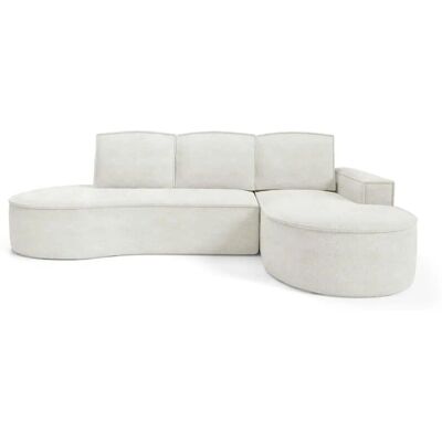 Höffner Ecksofa Flow ¦ weiß ¦ Maße (cm): B: 277 H: 88 Höffner Ecksofa Flow ¦ weiß ¦ Maße (cm): B: 277 H: 88